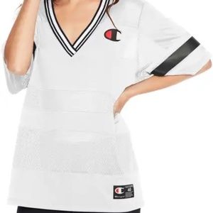 Champion Oversize Mesh and Jersey T